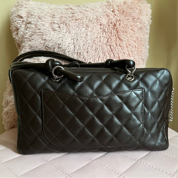 Chanel Cambon Large Rectangle Quilted VTG Handbag 🤎 - Picture 11 of 16
